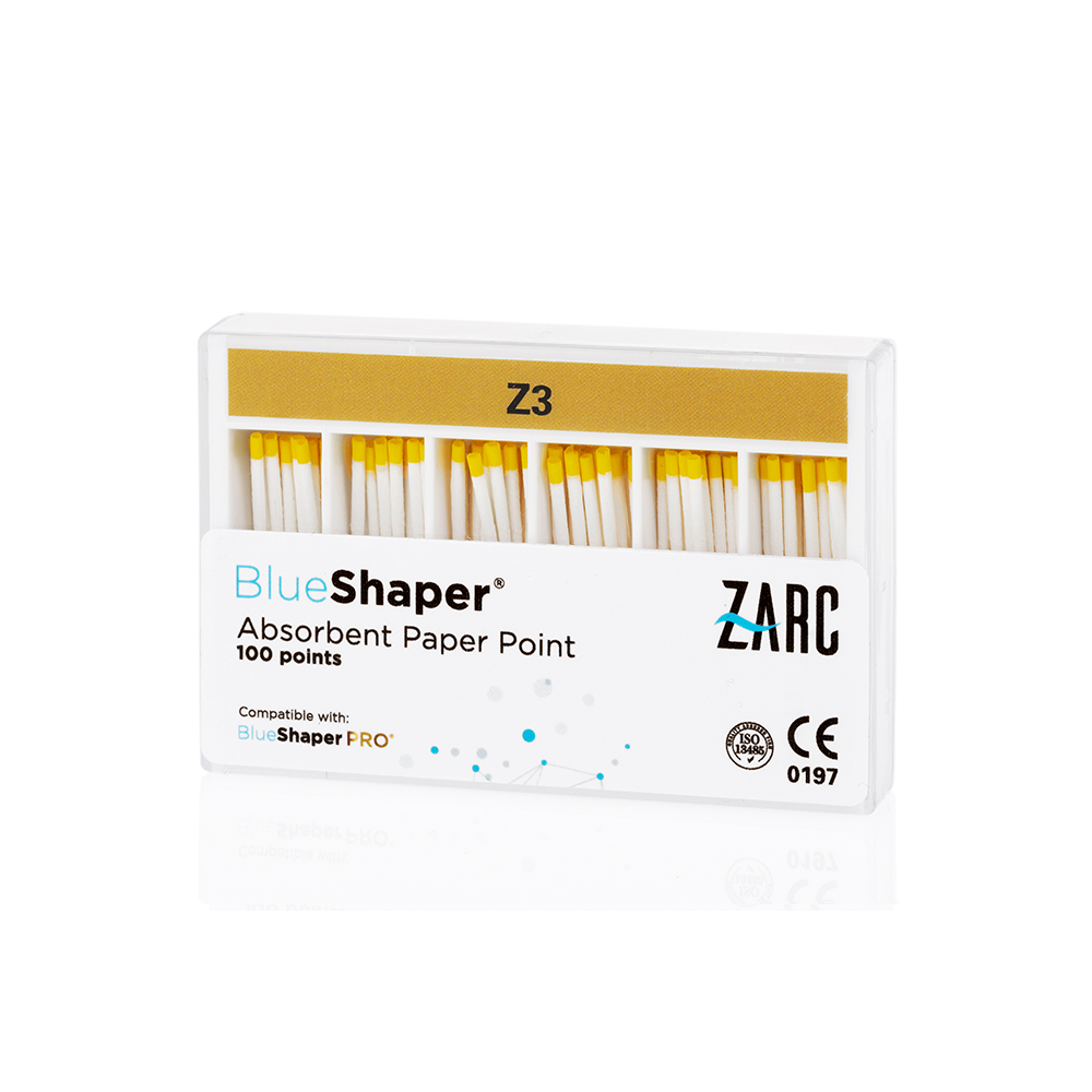 Pontas de papel BlueShaper da Zarc