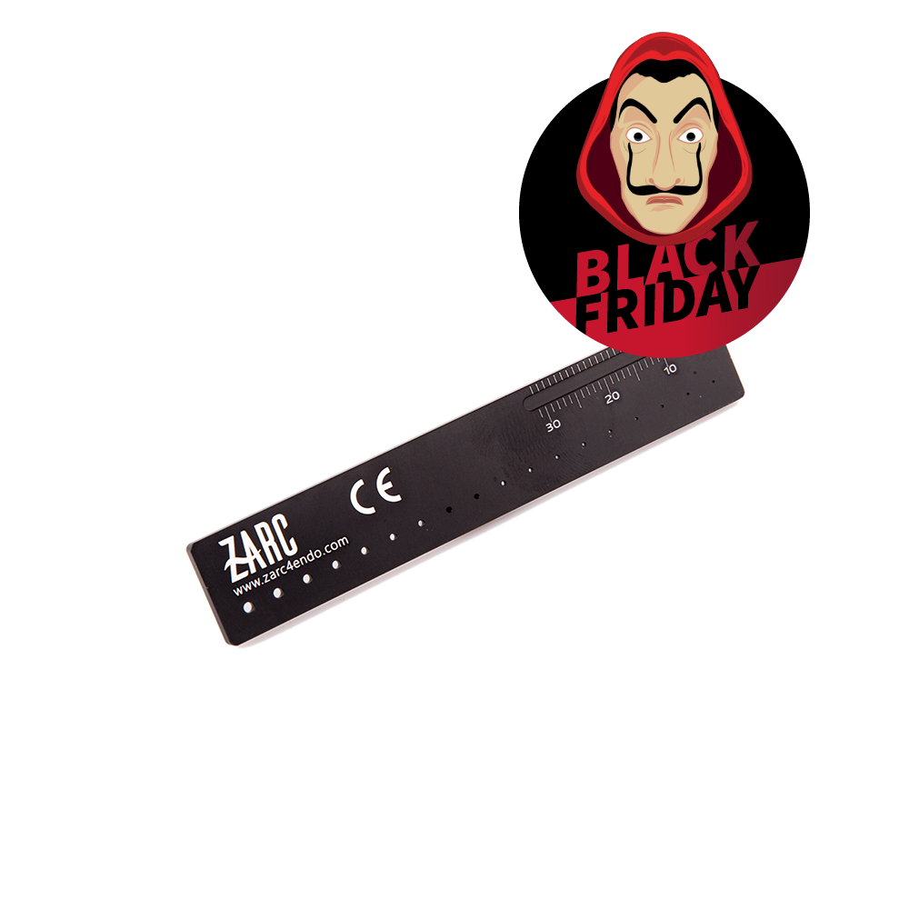 Regla calibradora de gutapercha Z-Gauge Ruler® de Zarc