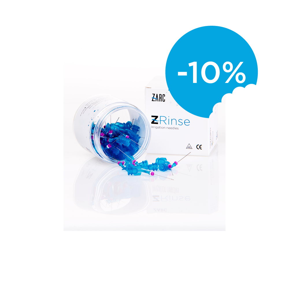 Agujas para irrigação Z-Rinse da Zarc