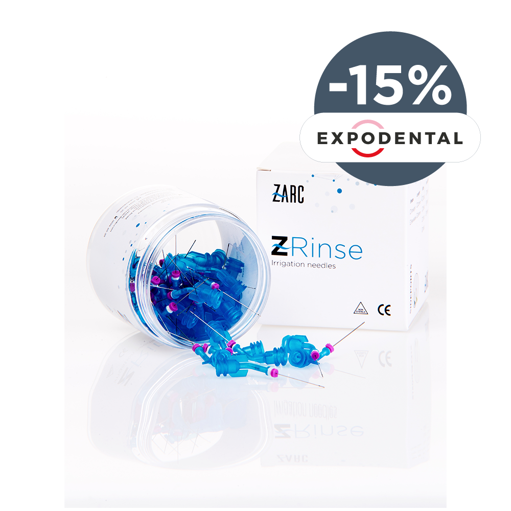 Agujas para irrigação Z-Rinse da Zarc