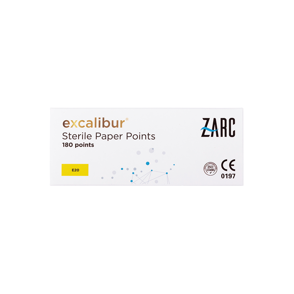 Pontas de papel estéreis Excalibur da Zarc