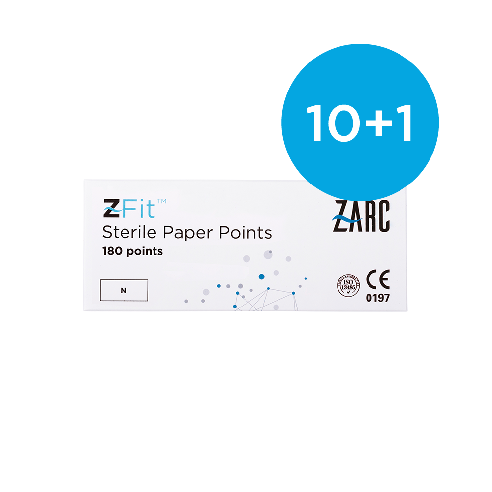 Pontas de papel estéreis Z-Fit da Zarc