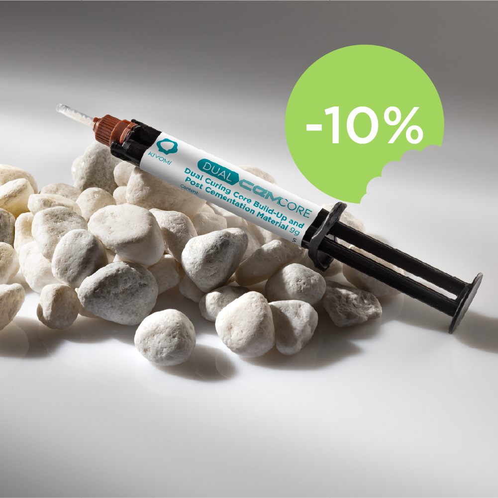 Cemento DUAL CEM CORE de Kiyomi Dental