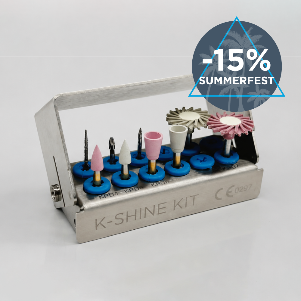 KIT de polimento K-Shine da Kiyomi Dental