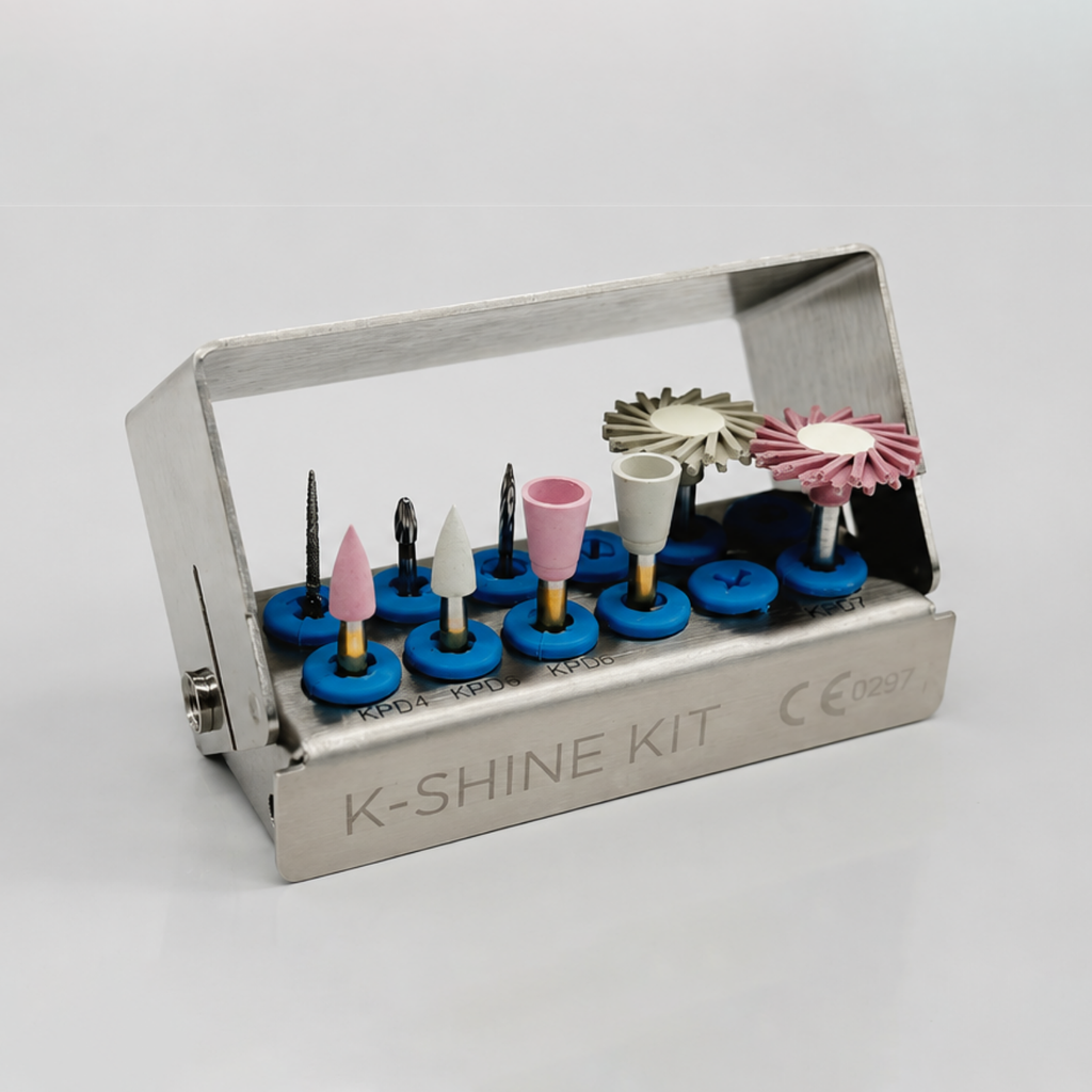 KIT de polimento K-Shine da Kiyomi Dental