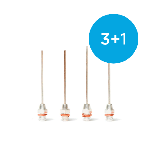 Pontas de prata para SuperEndo Beta da B&L