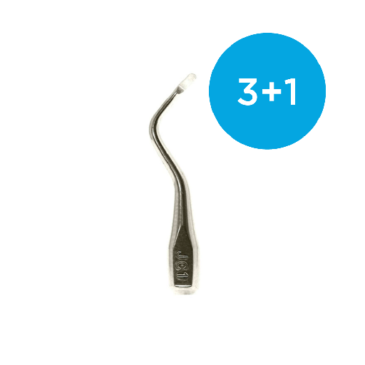 Instrumentos de curetagem JETip da B&L