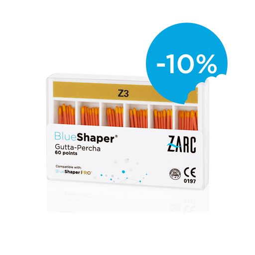 Gutta-percha BlueShaper da Zarc