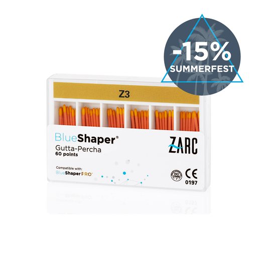 Gutta-percha BlueShaper da Zarc