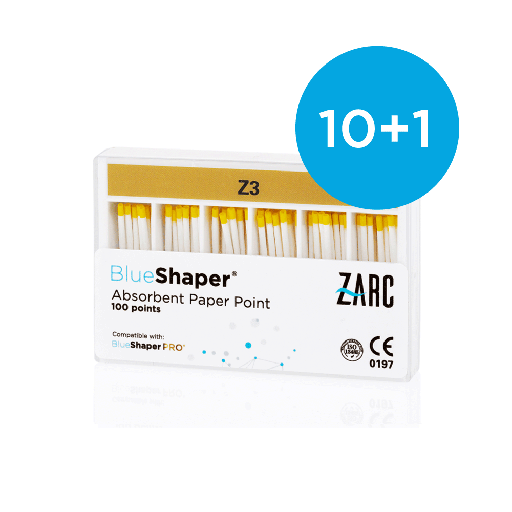 Pontas de papel BlueShaper da Zarc