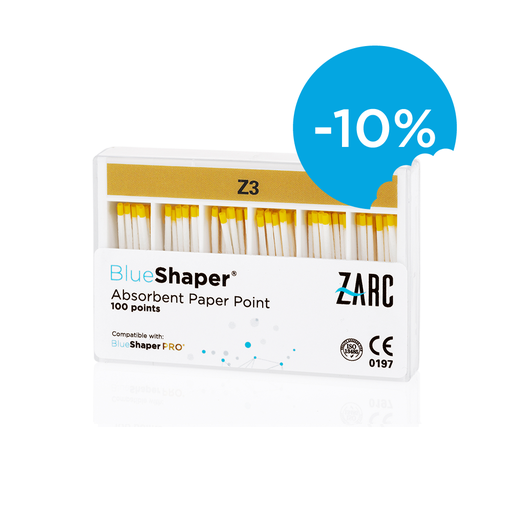 Pontas de papel BlueShaper da Zarc