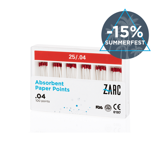 Pontas de papel da Zarc