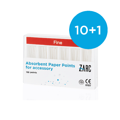 Pontas de papel auxiliares da Zarc