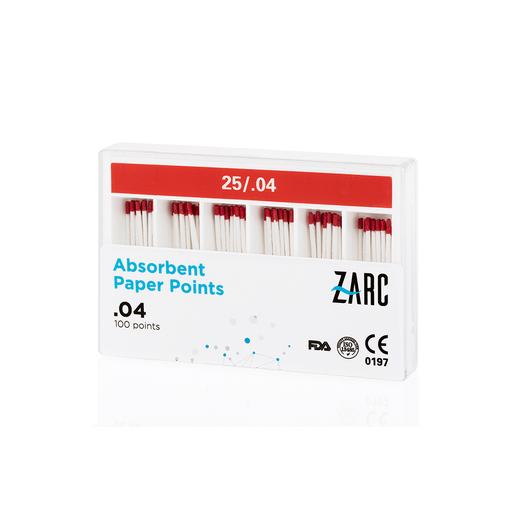Puntas de papel auxiliares de Zarc