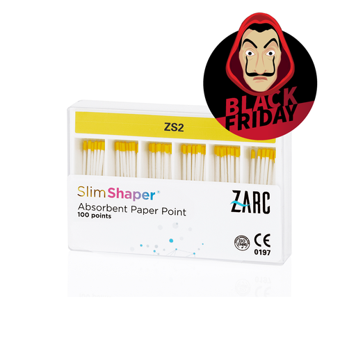 Pontas de papel SlimShaper da Zarc