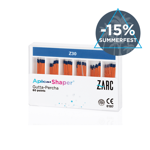Gutapercha ApicalShaper® de Zarc
