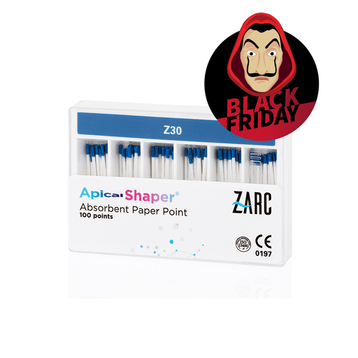 Pontas de papel ApicalShaper da Zarc