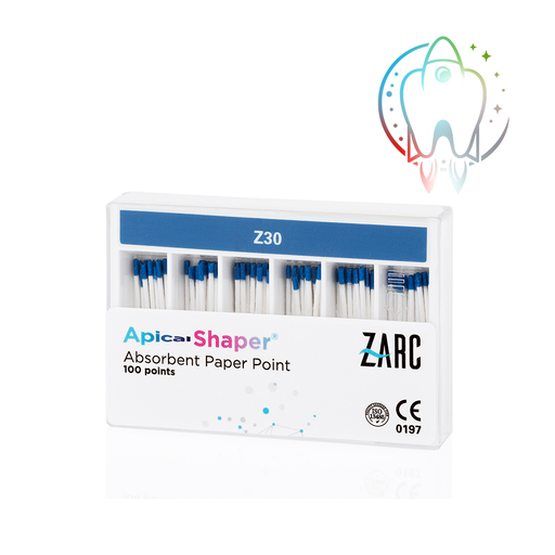 Pontas de papel ApicalShaper da Zarc