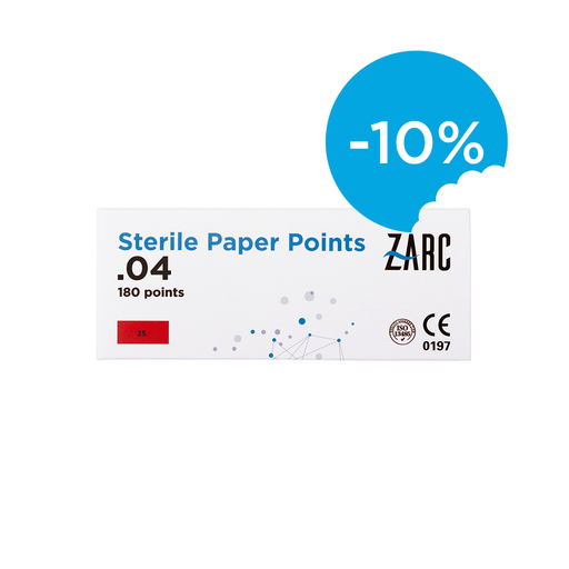 Pontas de papel estéreis da Zarc
