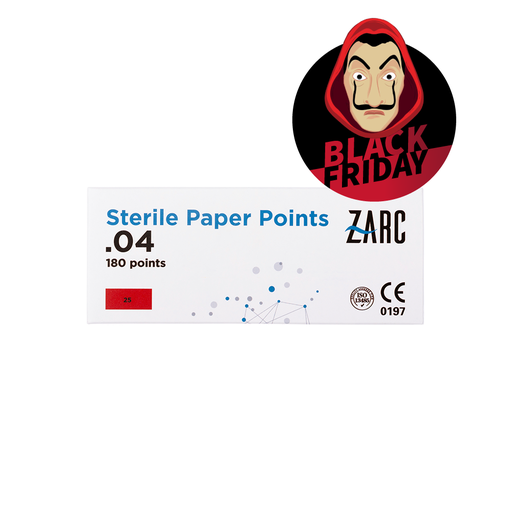 Pontas de papel estéreis da Zarc