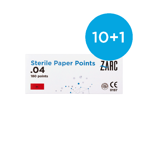 Pontas de papel estéreis da Zarc