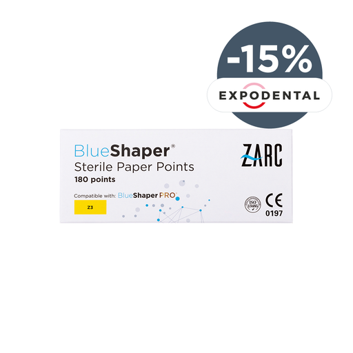 Puntas de papel estériles BlueShaper® de Zarc