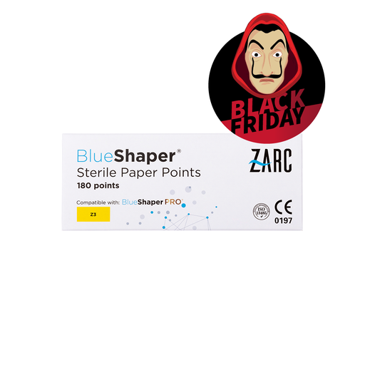 Puntas de papel estériles BlueShaper® de Zarc