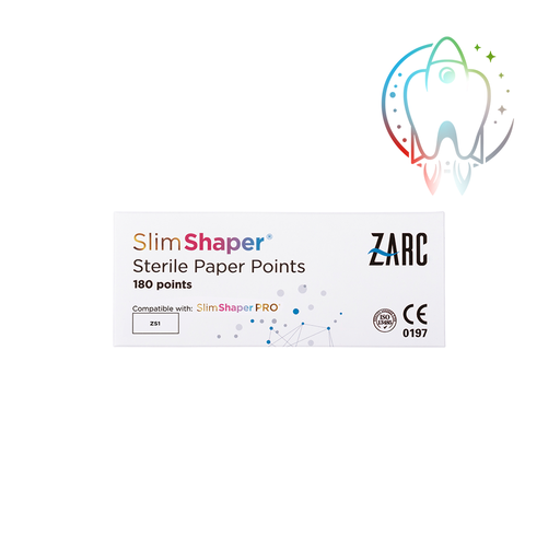 Pontas de papel estéreis SlimShaper da Zarc