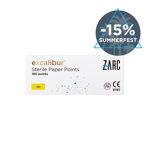 Pontas de papel estéreis Excalibur da Zarc