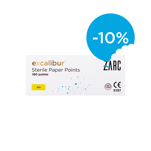 Pontas de papel estéreis Excalibur da Zarc