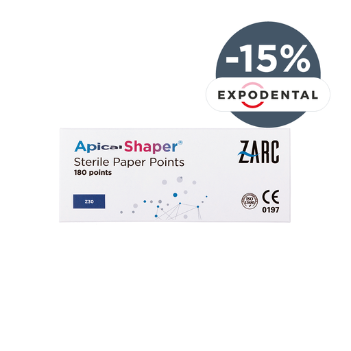 Pontas de papel estéreis ApicalShaper da Zarc