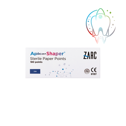 Pontas de papel estéreis ApicalShaper da Zarc