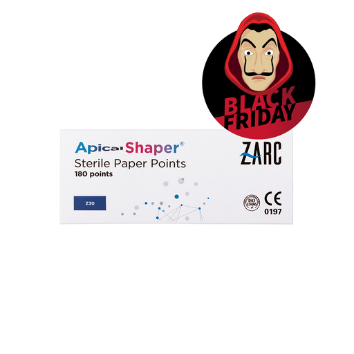Puntas de papel estériles ApicalShaper® de Zarc