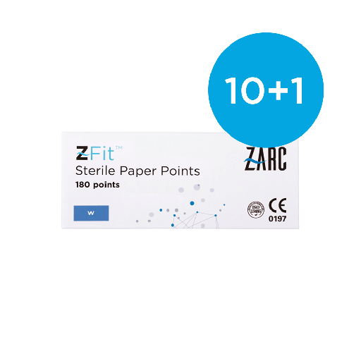 Pontas de papel estéreis Z-Fit da Zarc
