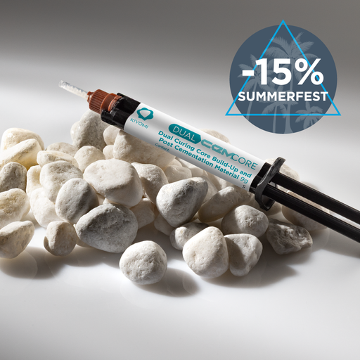 [KYMCORE] Cimento DUAL CEM CORE da Kiyomi Dental