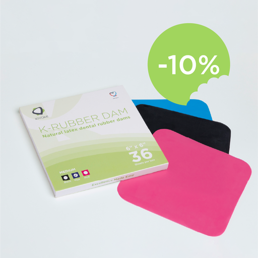Diques K-RUBBER DAM de Kiyomi Dental